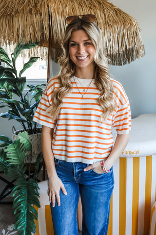Sandbar Stripes • Orange