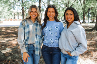 Plaid Perfection Flannel • Dusty Blue