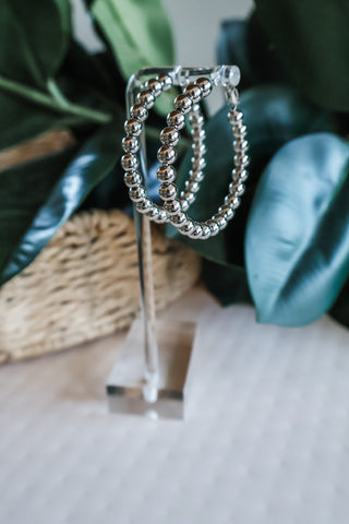 New Adventures Hoop Earrings • Silver
