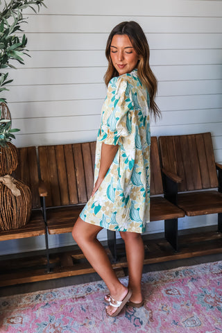 Daffodil Darling Pocket Dress • Yellow