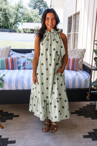 Polka Dot Perfection • Green