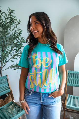 Be Still Graphic Tee • Island Green