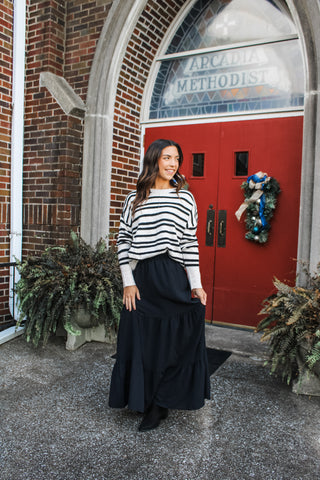 Making Memories Ruffle Skirt • Black