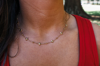 Lucky Stars Necklace • Gold