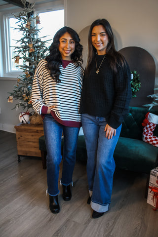 North Pole Stripes • Wine Multi