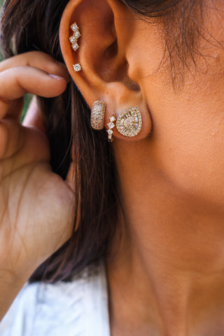 Elegance + Grace teardrop earrings