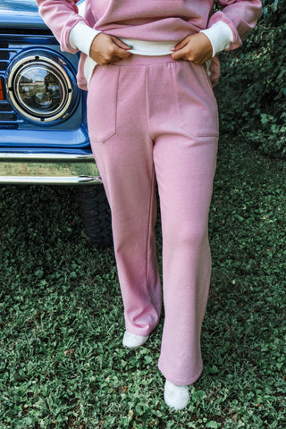 Fall In Line Pant Set • Red Stripes