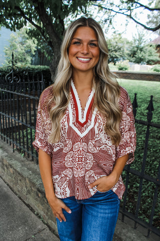 Perfect Fall Escape • Brick - FINAL SALE