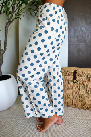 Perfect Spot Woven Pants • Blue Dot