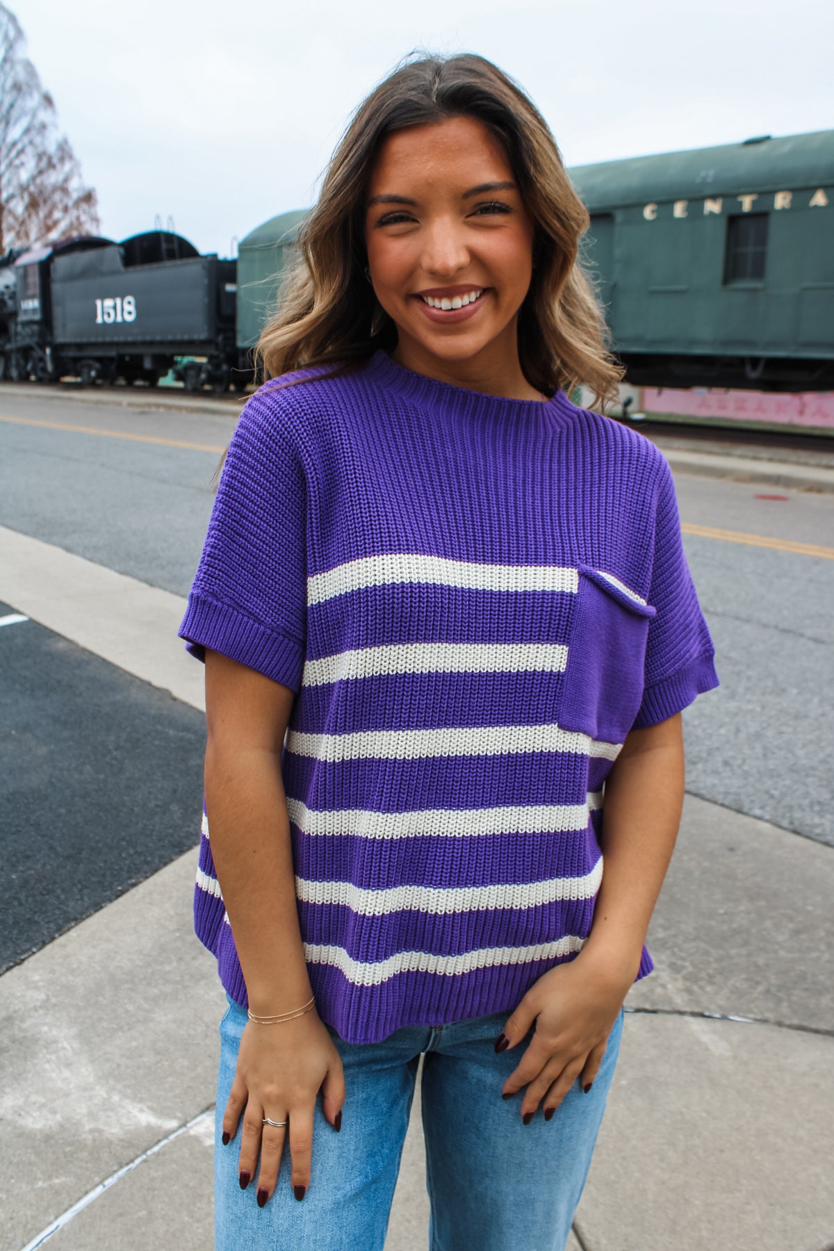 The Starting Line • Purple Stripe