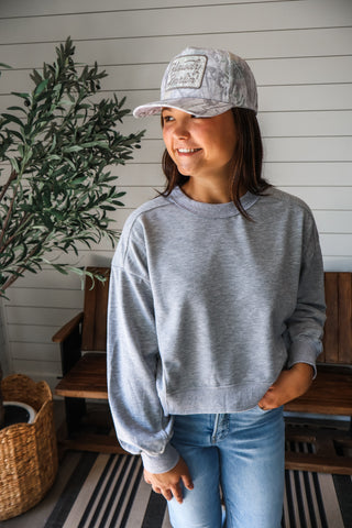 Go Getter Pullover • Heather Grey