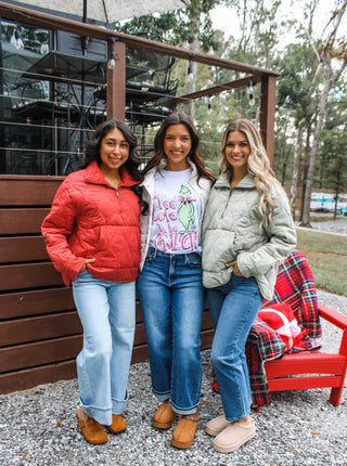 Winter Blossoms Quilted Jacket • Pink Floral