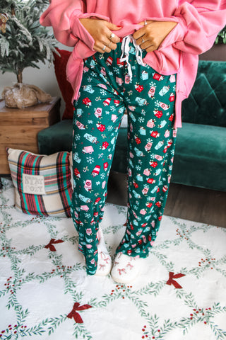 Wrapped With A Bow Slippers • Cream