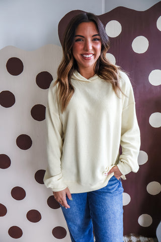Happy Camper Pullover • Yellow
