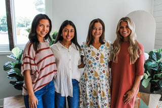 Get In Line • Mocha Stripe - FINAL SALE