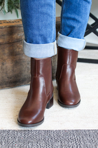 Adelaide Ankle Boot • Dark Brown