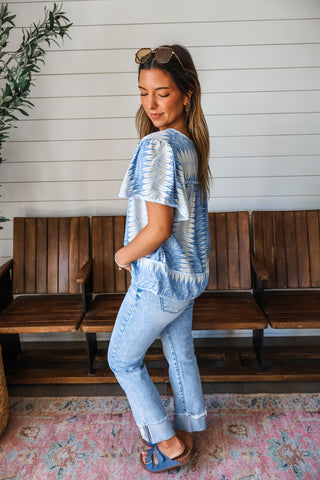 Palm Tree Pretty • Blue