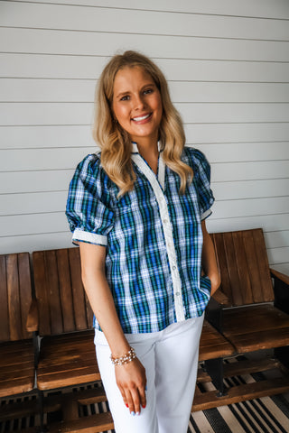 Plaid With Personality • Blue Multi