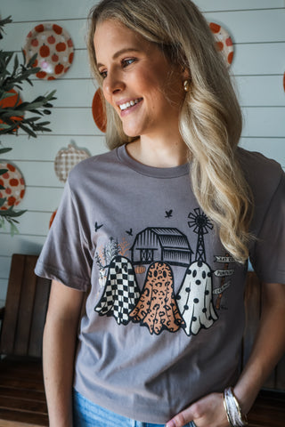 Ghouls Night Graphic Tee • Asphalt