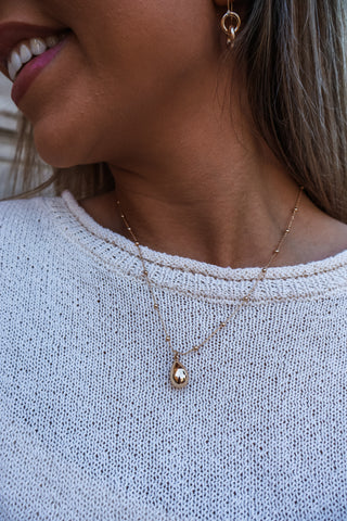 Linked Together Dangle Earrings • Gold