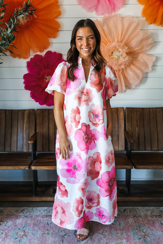 Summer Blossom Midi • Pink Floral