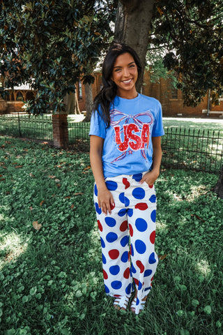 Freedom Fest USA Graphic Tee • Heather Blue