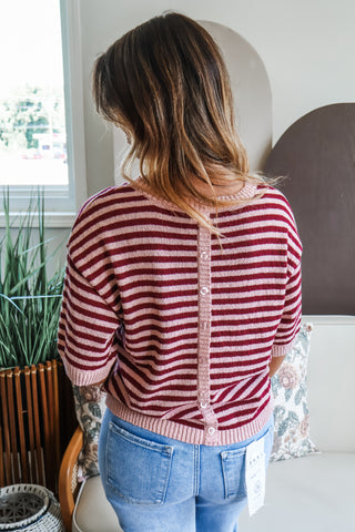 Chic & Classic Stripes • Berry