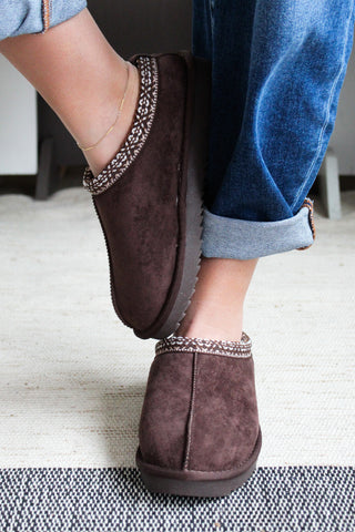 Wish You Warmth Slipper • Espresso