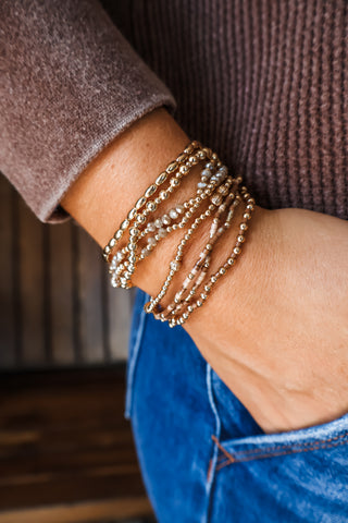Bonfire Bliss Bracelet • Taupe