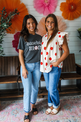 Polka Dot Pretty • Tomato