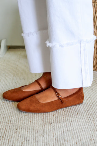 Olivia Ballet Flat • Cognac