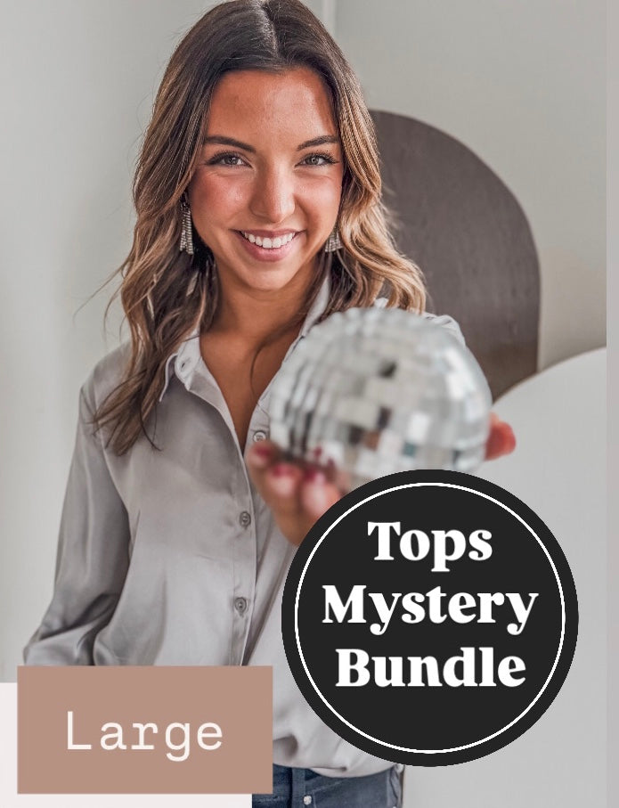 Trendy Tops Mystery Bundle • Large - FINAL SALE