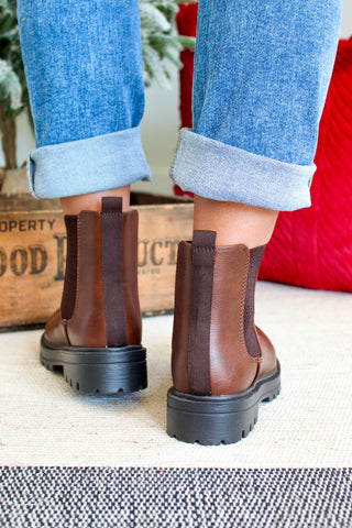 Libby Chelsea Boot • Dark Brown
