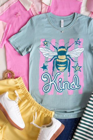 Be Kind Graphic Tee • Sage