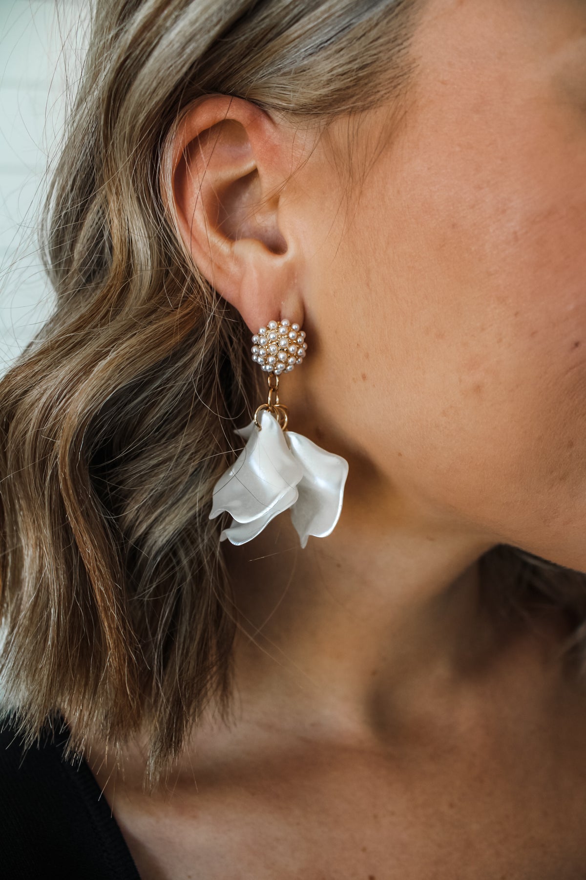 Captivating Beauty Earrings • Pearl