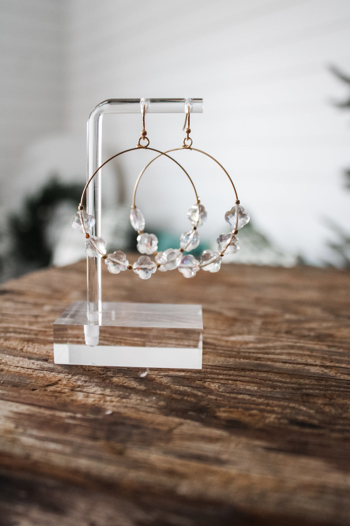 Sparkle & Shine Earrings • Clear