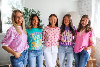Eye-catching Essential Colorblock • Pink