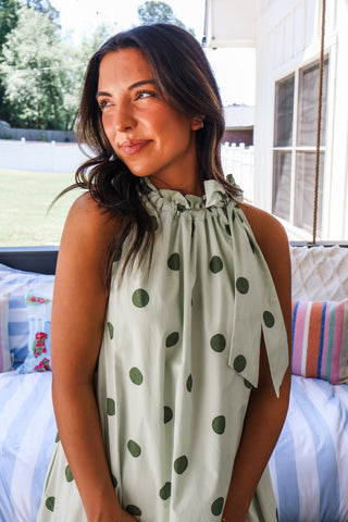 Polka Dot Perfection • Green