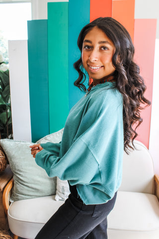 Next Level Pullover • Pine - FINAL SALE