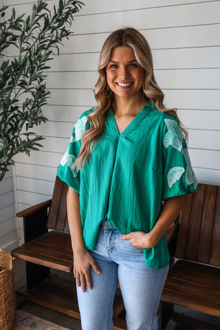 Blooming Beauty • Green Floral