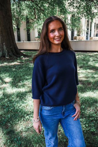 After Coffee Plans • Navy