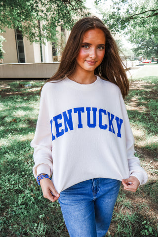 Kentucky Oversized Pullover • Cream