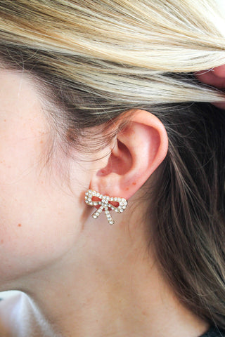 Beautiful Bows Earring Set • Gold