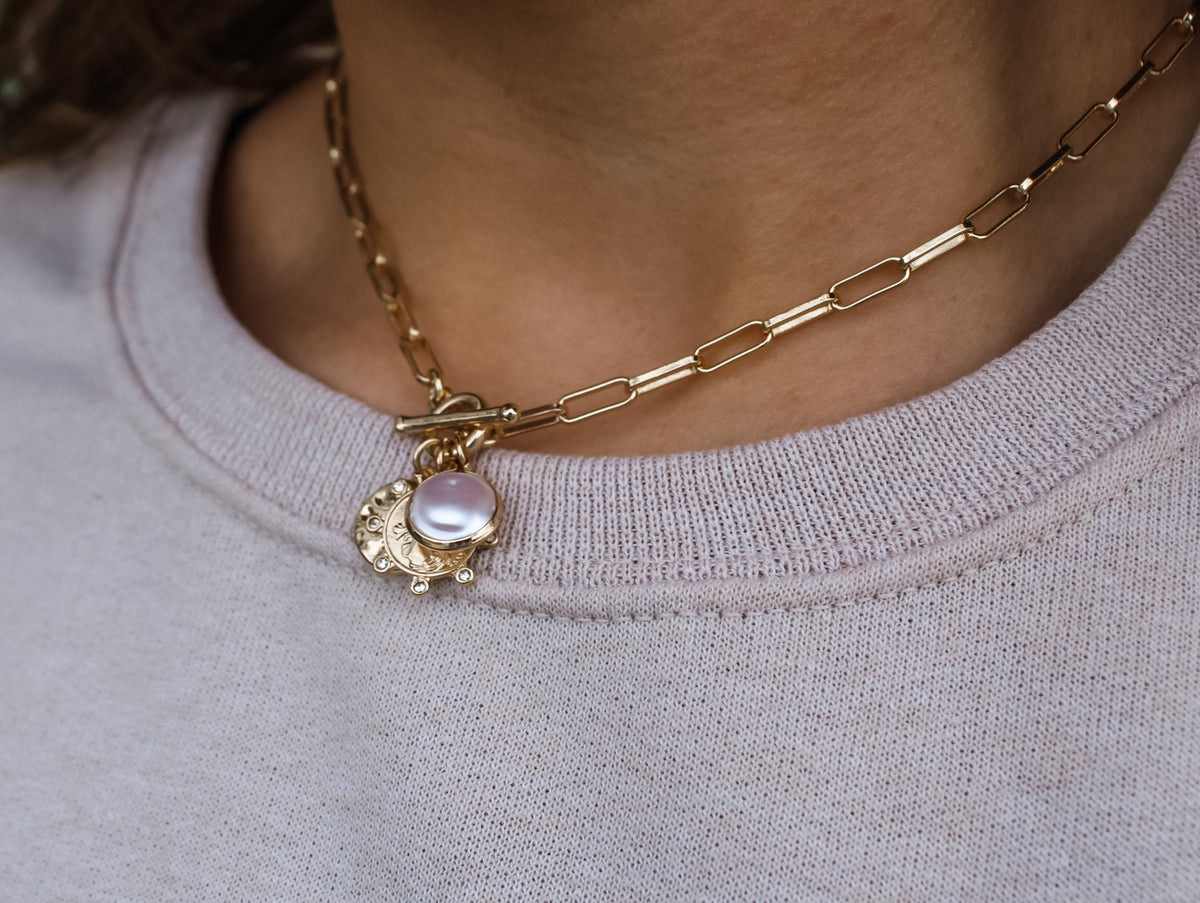 Meant To Be Toggle Necklace • Gold