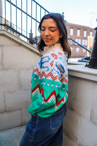 Twinkling Tidings • Green Multi