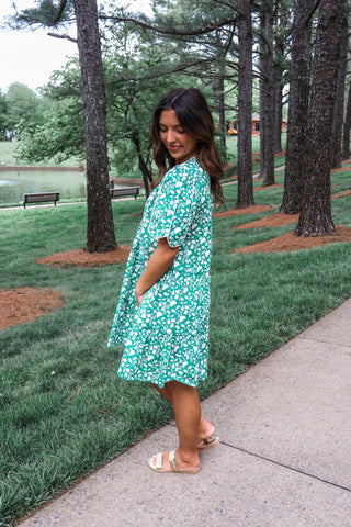 Take A Moment • Green Floral