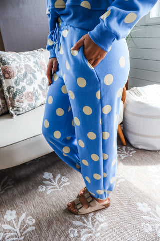 On The Spot Pant Set • Blue