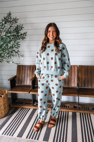 On The Spot Pant Set • Sage