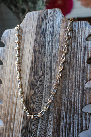 Erika • mixed metal chain