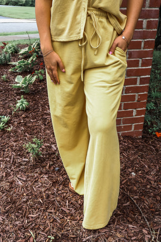 Meet Your Match Pants • Yellow